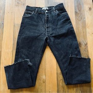 Re/Done Levi’s Black Jeans